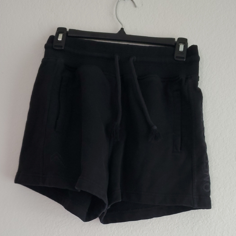 Oner Active Black Drawstring Casual Shorts